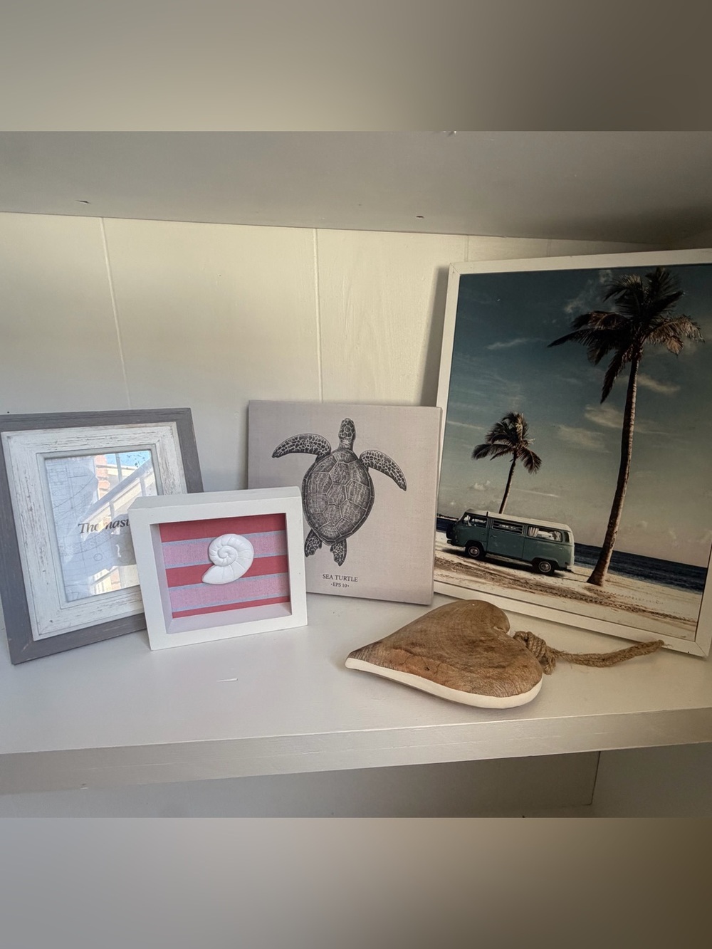 Set of 5 Coastal decor -